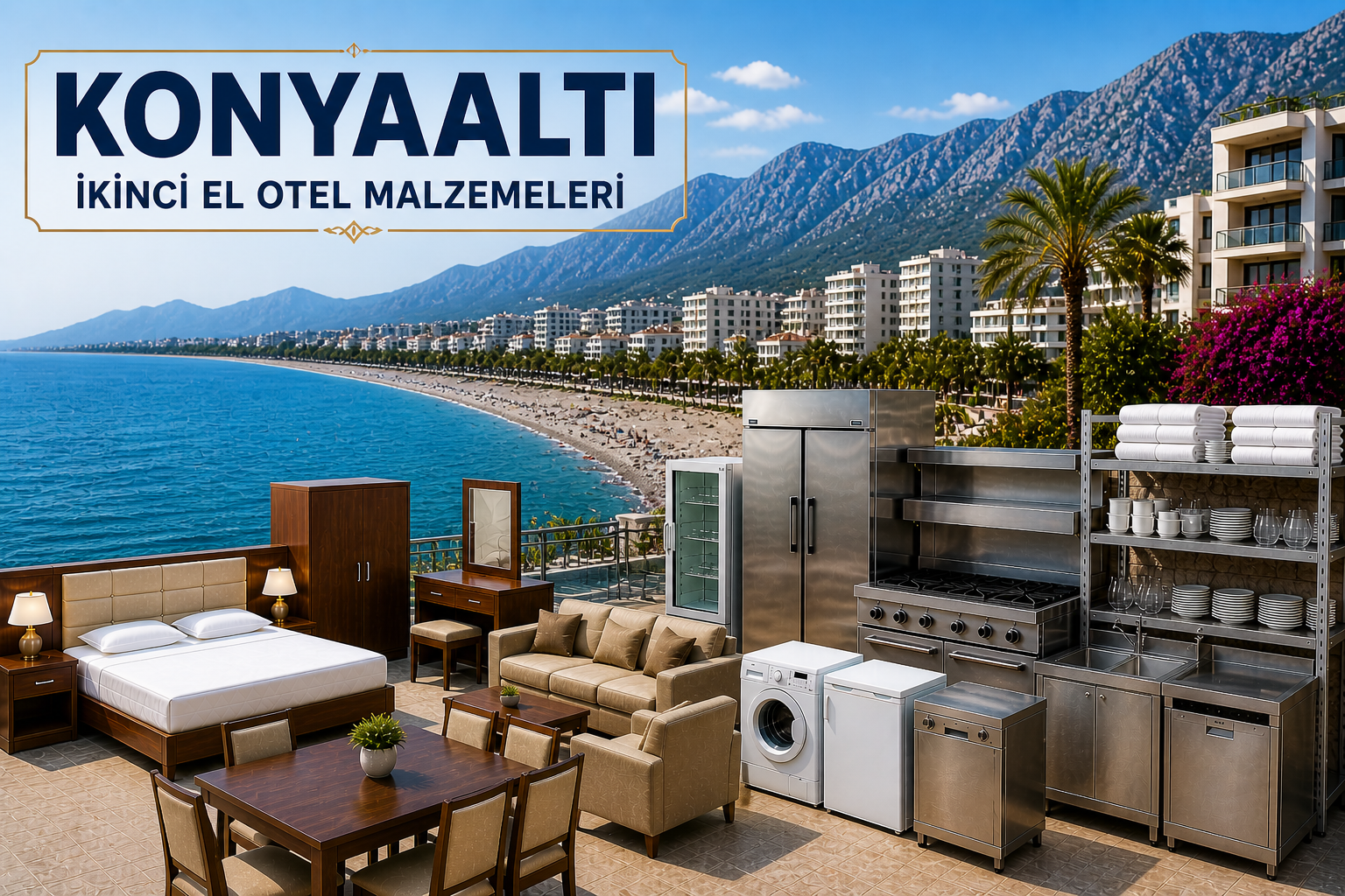 Konyaaltı İkinci El Otel Malzemeleri
